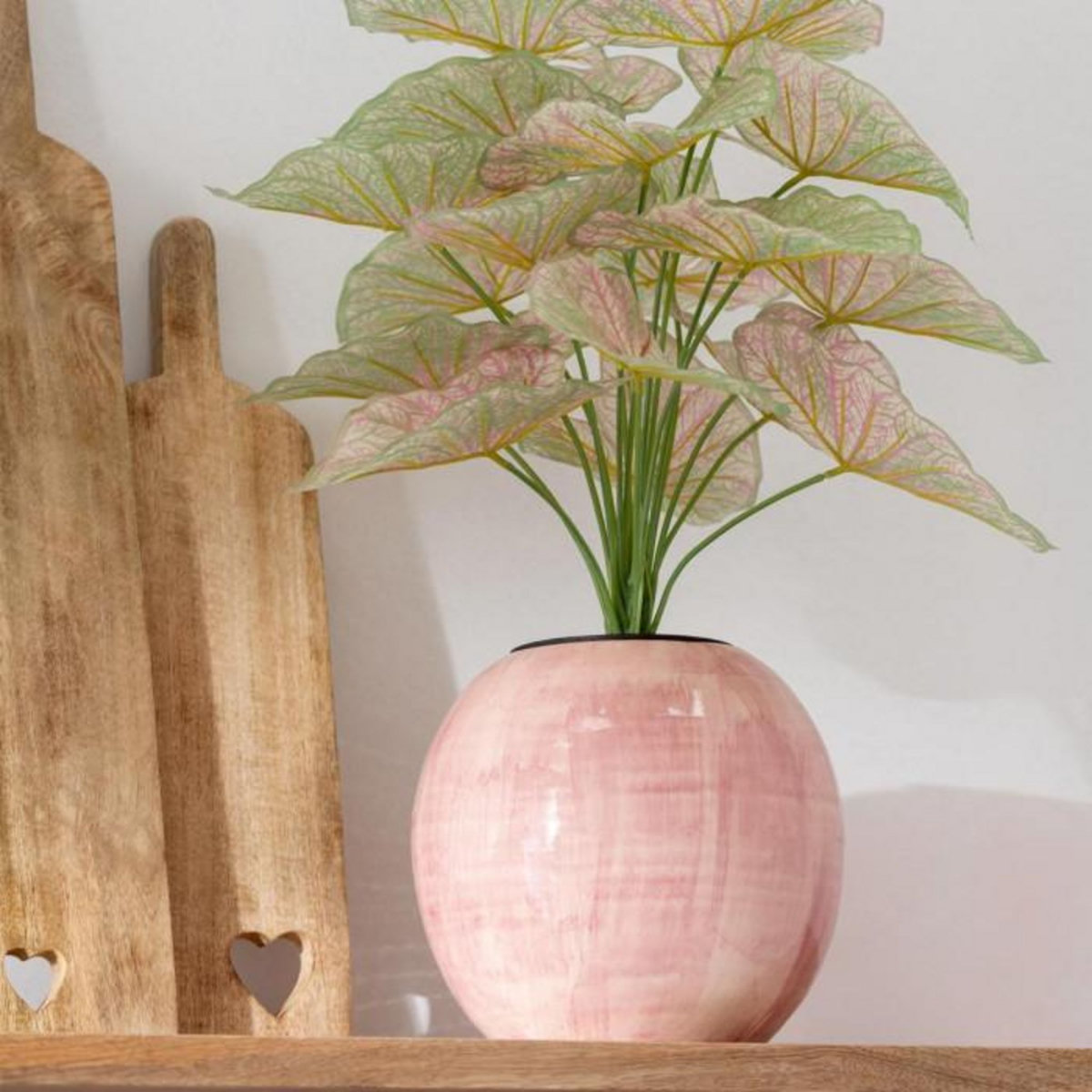 Paris Prix Cache-Pot en Céramique  Pinky Perfect  24cm Rose