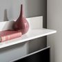 Voir la diapositive 4 : VIDAXL Meuble TV mural avec eclairage LED 5 pieces Blanc