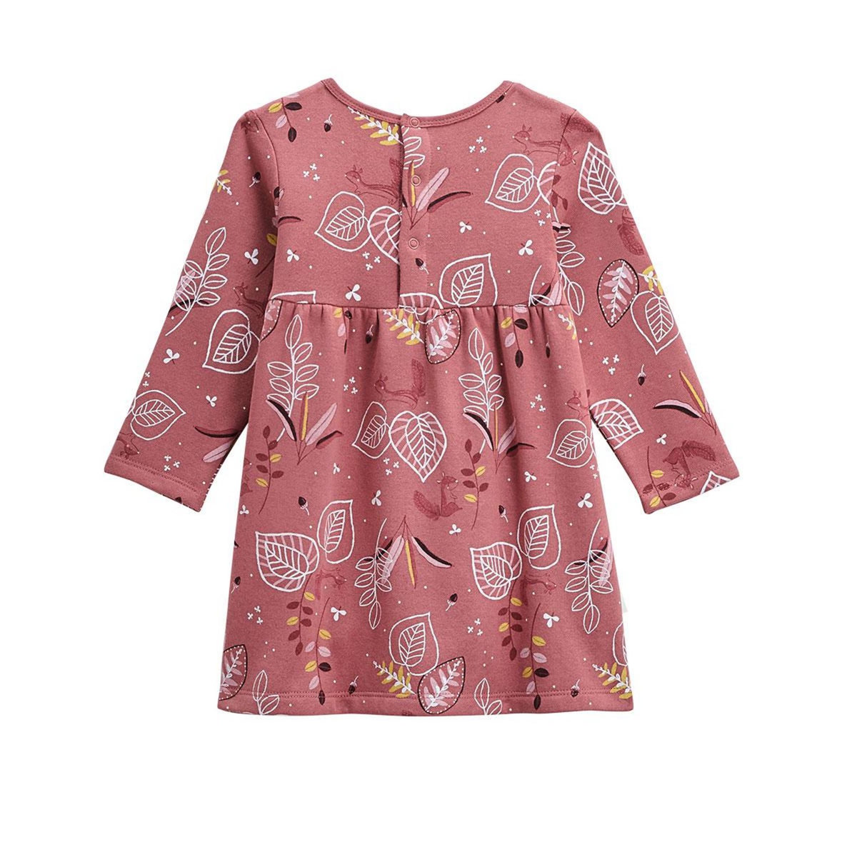 Petit Béguin Robe bébé en molleton Léonie