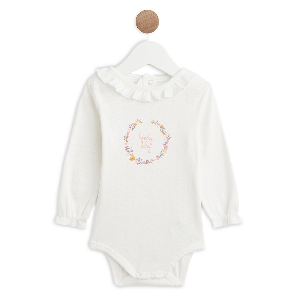 IN EXTENSO Body manches longues bébé fille