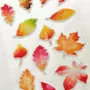 Artemio Stickers Puffies - Feuilles d'automne