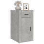 Voir la diapositive 4 : VIDAXL Armoire de bureau Gris beton 40x49x75 cm Bois d'ingenierie
