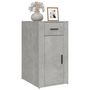 Voir la diapositive 4 : VIDAXL Armoire de bureau Gris beton 40x49x75 cm Bois d'ingenierie