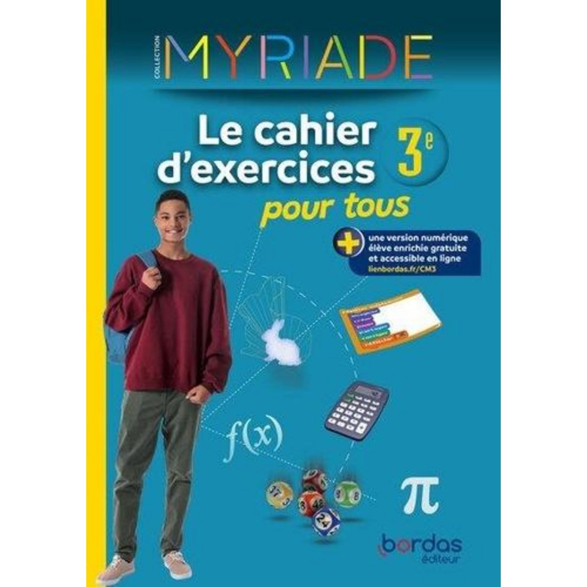 MYRIADE 3E. LE CAHIER D'EXERCICES POUR TOUS, EDITION 2024, Boullis Marc
