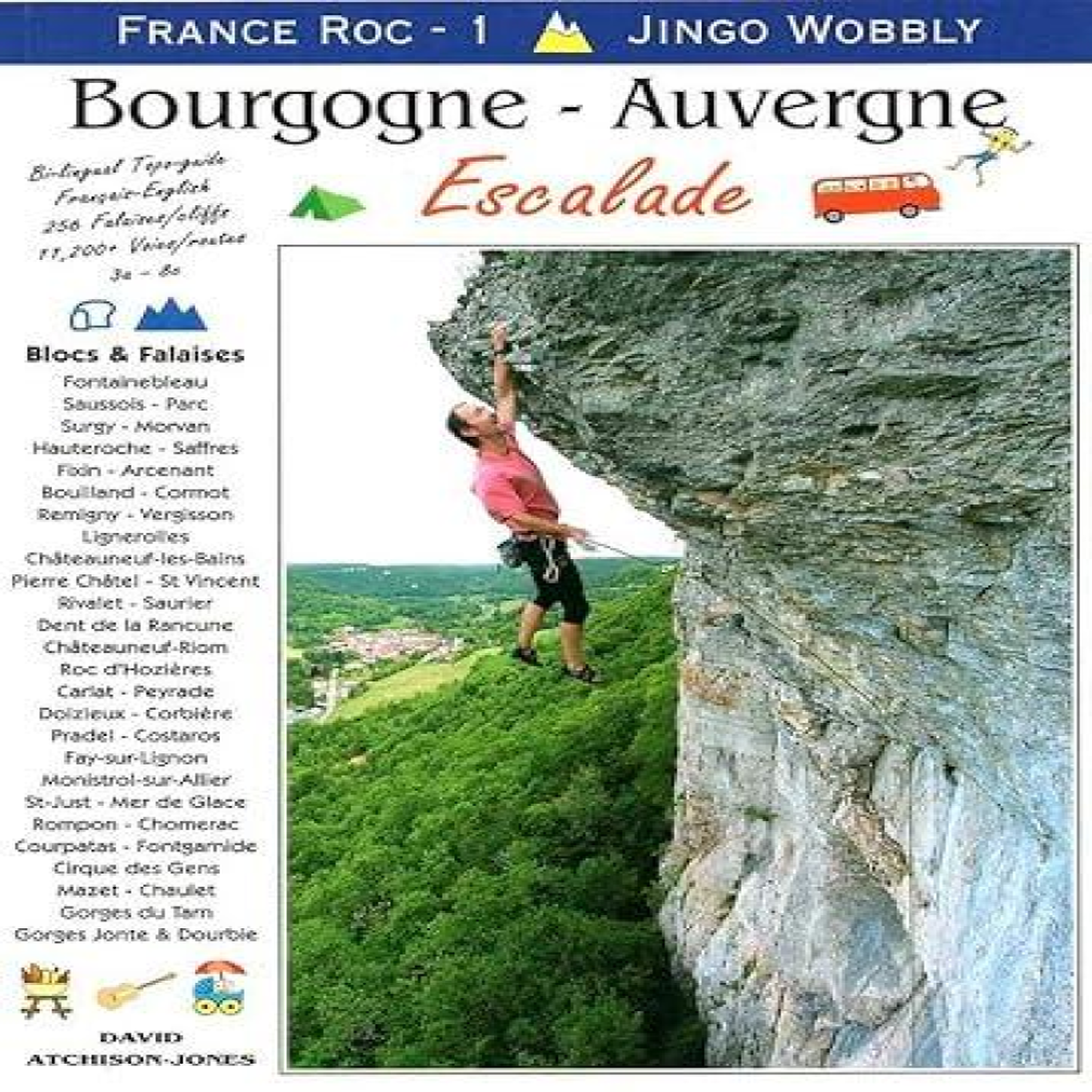 LIVRES France Roc 1 - Bourgogne - Auvergne