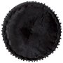 Voir la diapositive 2 : VIDAXL Pouf Rond Velours 40x20 cm Anthracite