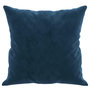 Voir la diapositive 4 : VIDAXL Coussins decoratifs lot de 2 Bleu 40x40 cm Velours