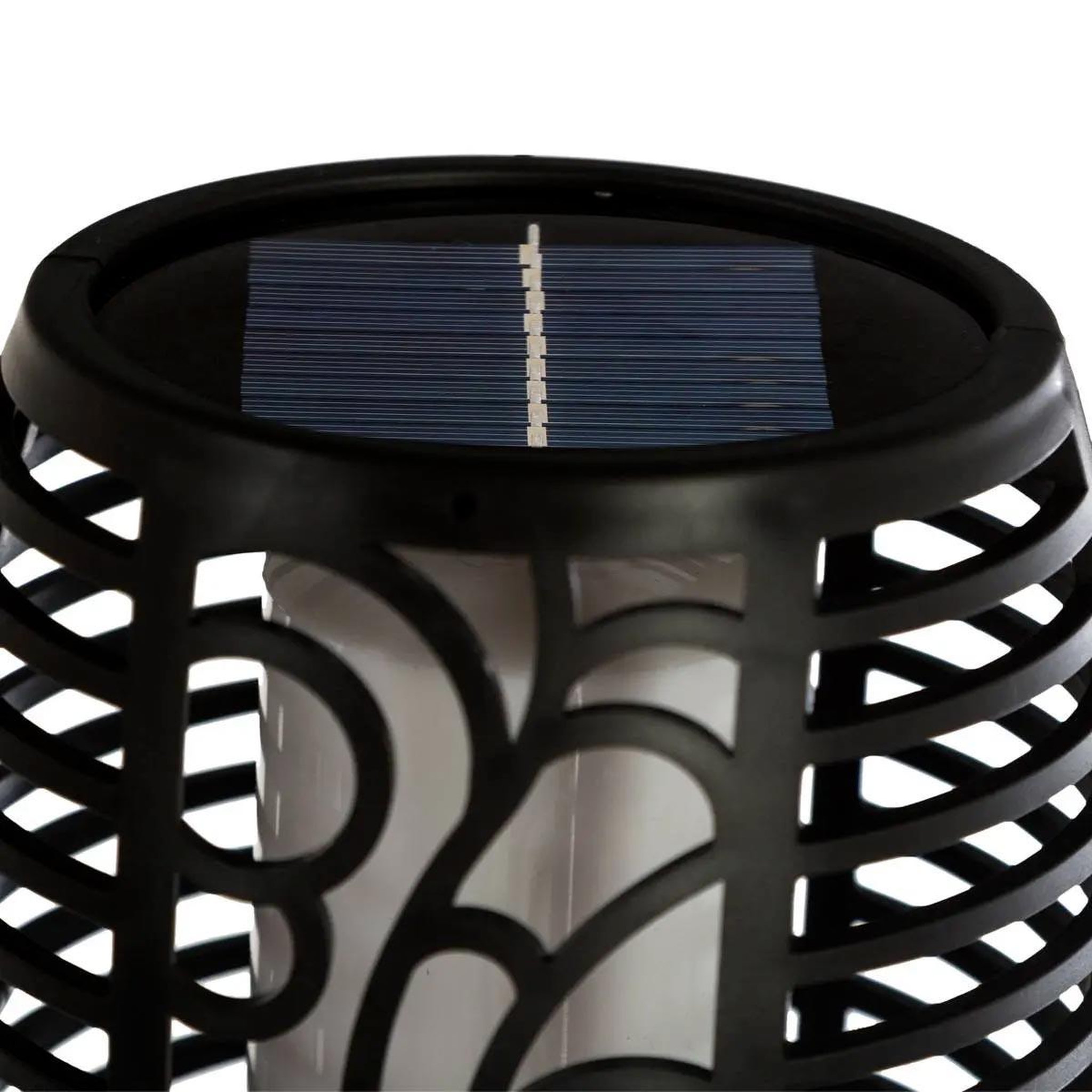 Voir la diapositive 3 : Paris Prix Torche solaire effet flamme  pénélope  62cm noir