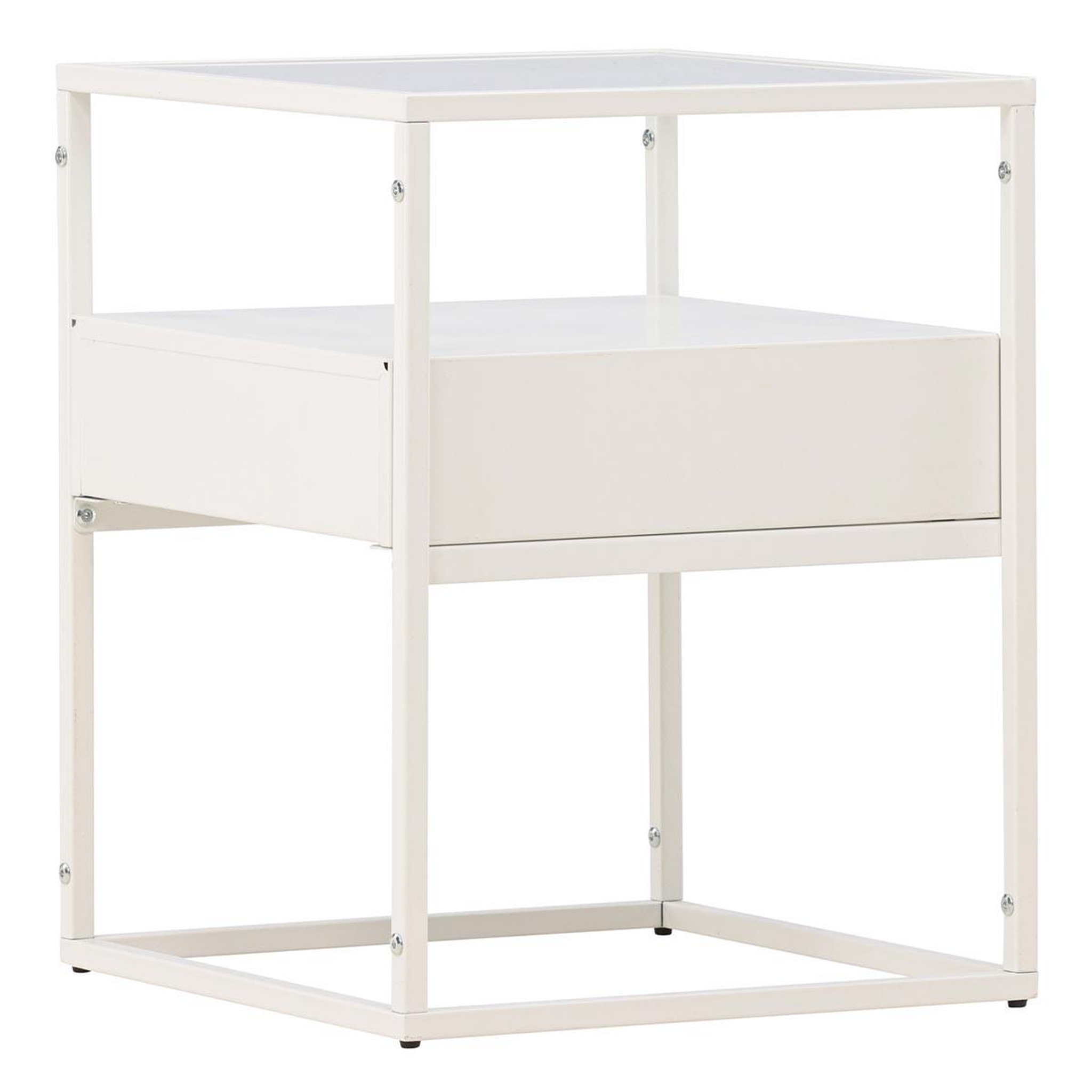 Paris Prix Table d'appoint design  fortaleza  51cm blanc