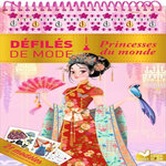 PRINCESSES DU MONDE. 21 MODELES, + DE 190 AUTOCOLLANTS, Boisson Marie-Rose