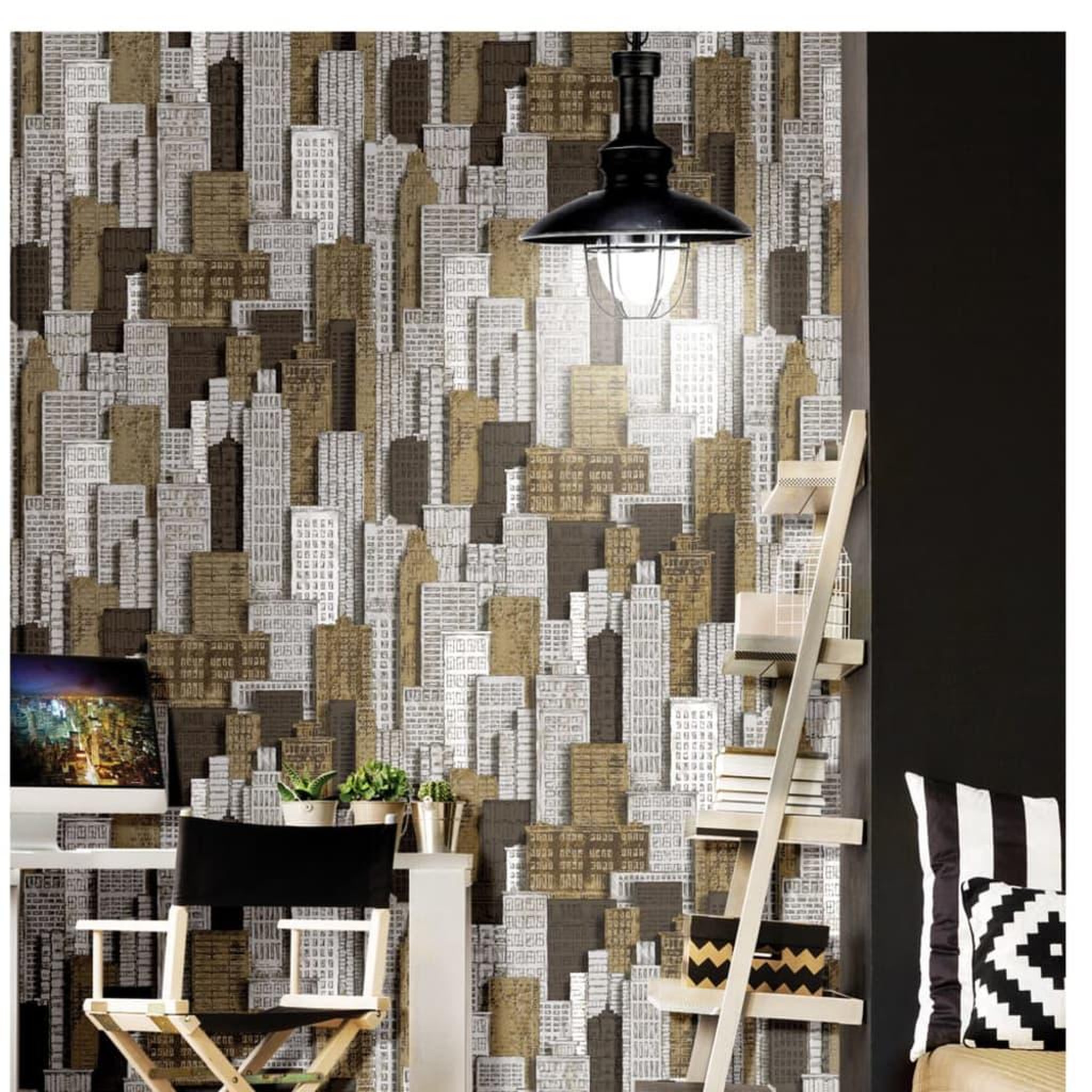 Voir la diapositive 2 : Noordwand Noordwand Papier peint Urban Friends & Coffee City Apartments