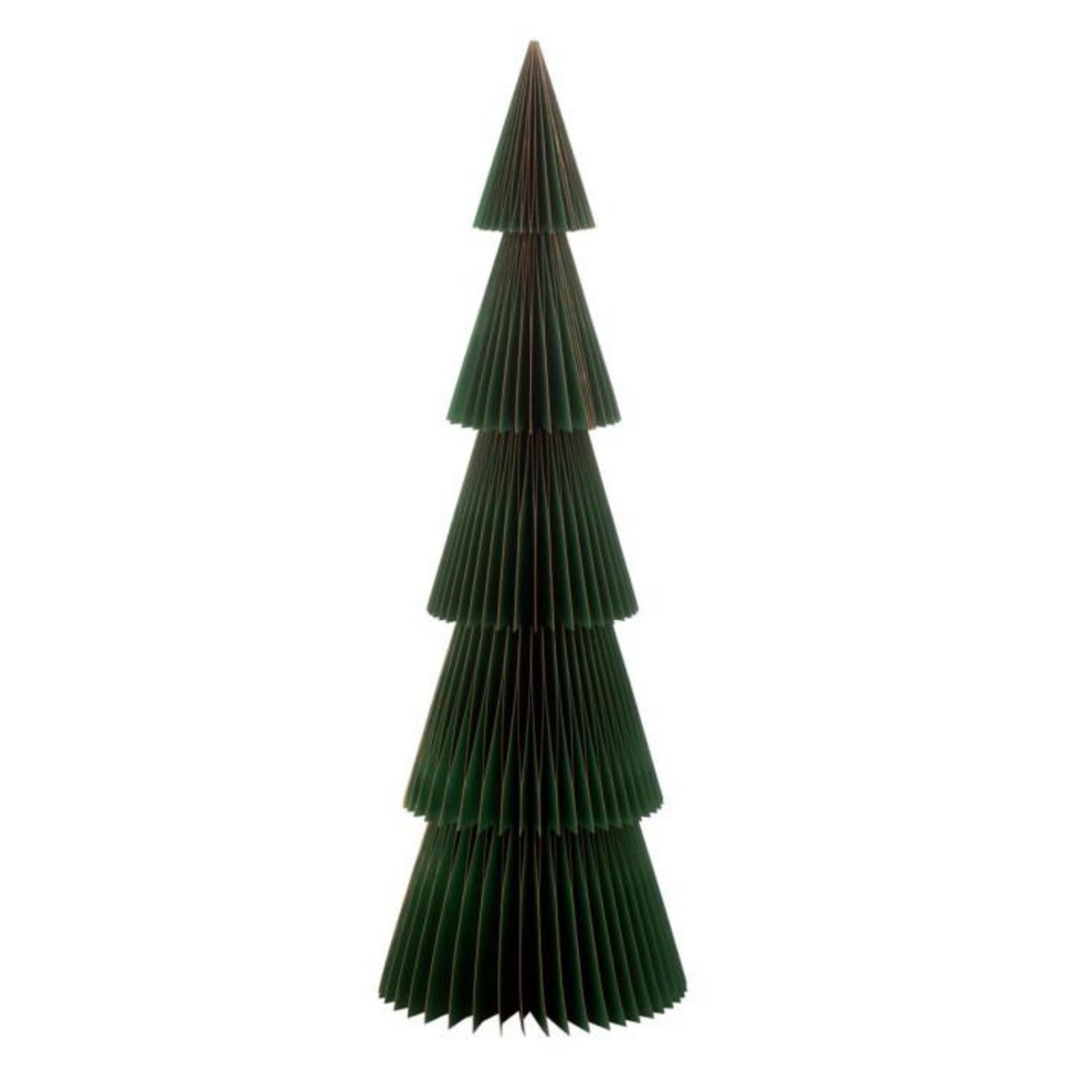 Paris Prix Sapin de Noël à Poser en Papier  Pliant  122cm Vert Foncé