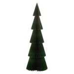 Paris Prix Sapin de Noël à Poser en Papier  Pliant  122cm Vert Foncé