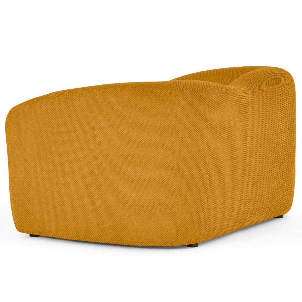 LISA DESIGN Charles - canapé droit 2 places en velours texturé