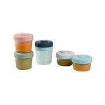 BEABA BEABA, Set 1er age 6 portions clip de conservation - 2x90ml + 4x150ml