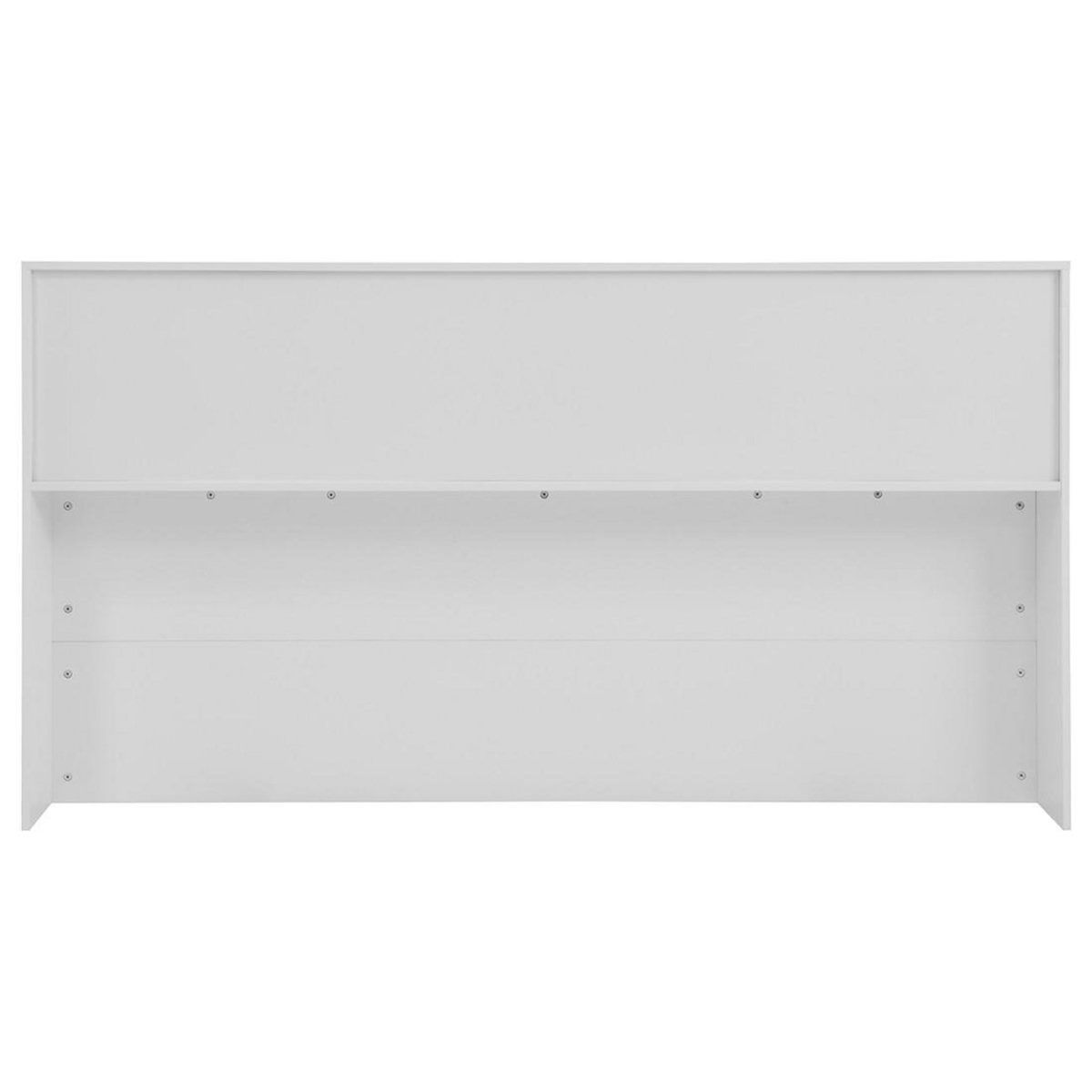 BEST MOBILIER Andrea - lit avec rangements - 140x190 cm - sommier inclus - bois