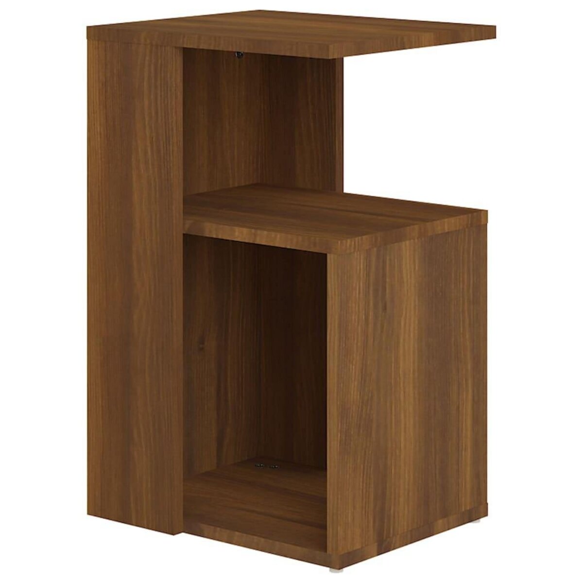 VIDAXL Table d'appoint Chene marron 36x30x56 cm Bois d'ingenierie