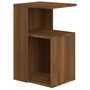 Voir la diapositive 2 : VIDAXL Table d'appoint Chene marron 36x30x56 cm Bois d'ingenierie