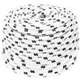 Voir la diapositive 2 : VIDAXL Corde de travail Blanc 10 mm 100 m Polyester