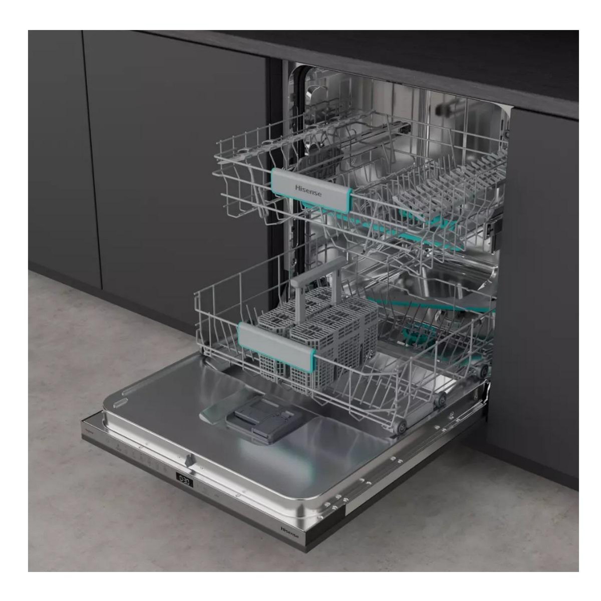 Voir la diapositive 4 : Hisense Lave-vaisselle 60cm 14 couverts 43db tout intégrable - hv642a65