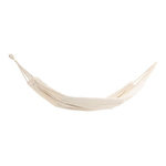Paris Prix Hamac en Tissu  Hedvig  200cm Blanc Crème