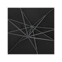Voir la diapositive 4 : Habitat et Jardin Parasol jardin déporté Alu  Sun 4  - Rectangle - 3 x 4 m + Housse de protection - Noir