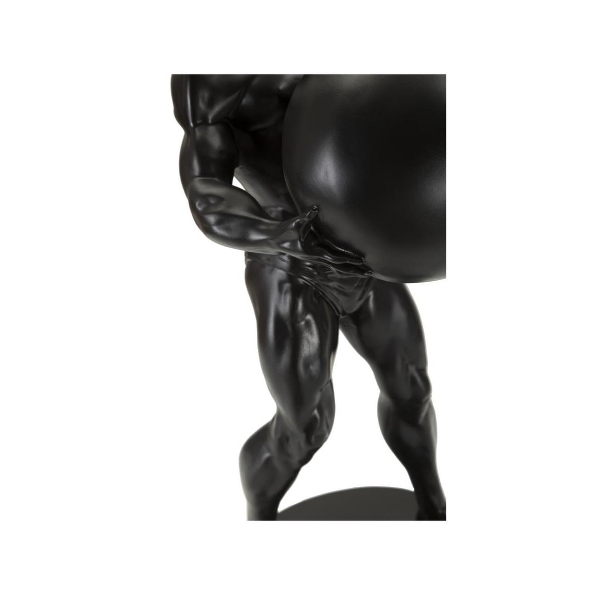 Voir la diapositive 5 : Paris Prix Statuette homme athlétique  atlas  43cm noir