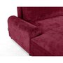Voir la diapositive 4 : LISA DESIGN Nelly - canapé d'angle gauche 4 places convertible avec coffre en velours texturé