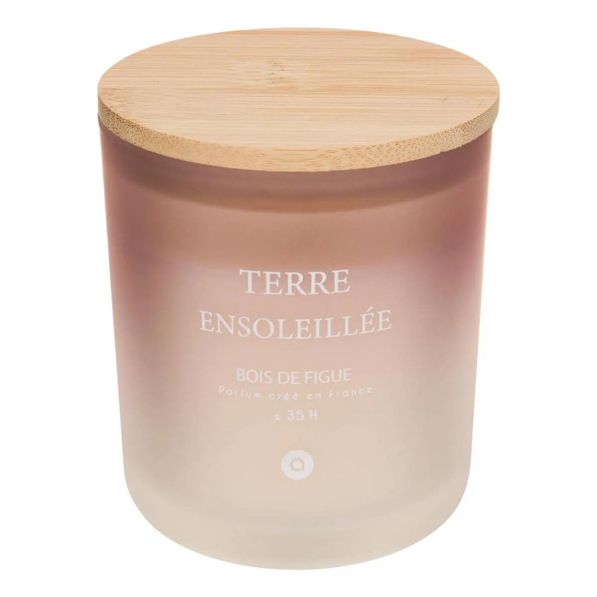 ATMOSPHERA Bougie Parfumée en Verre  Sana  255g Terre Ensoleillée