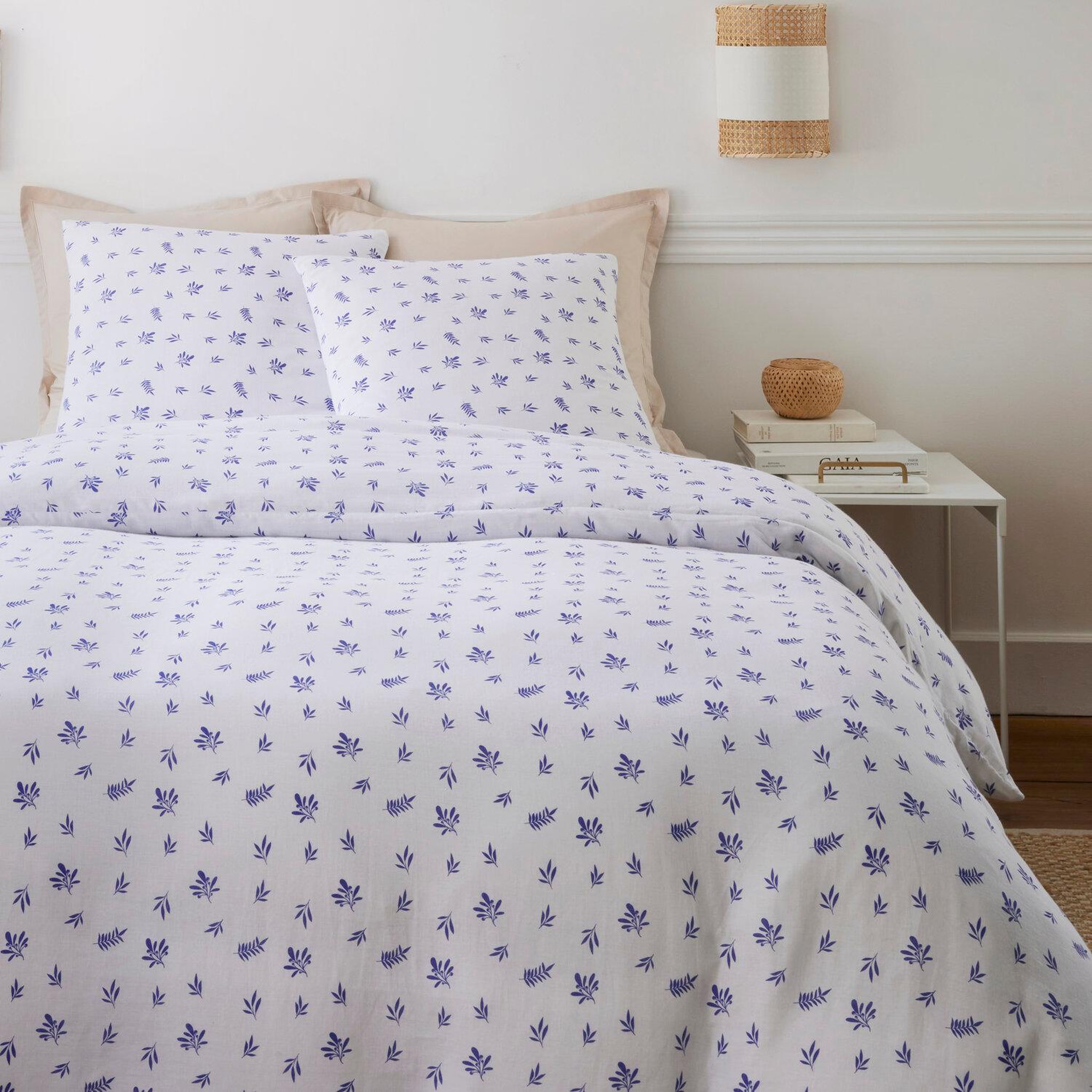 Voir la diapositive 1 : BATON ROUGE Parure housse de couette 100% gaze de coton imprimé louca
