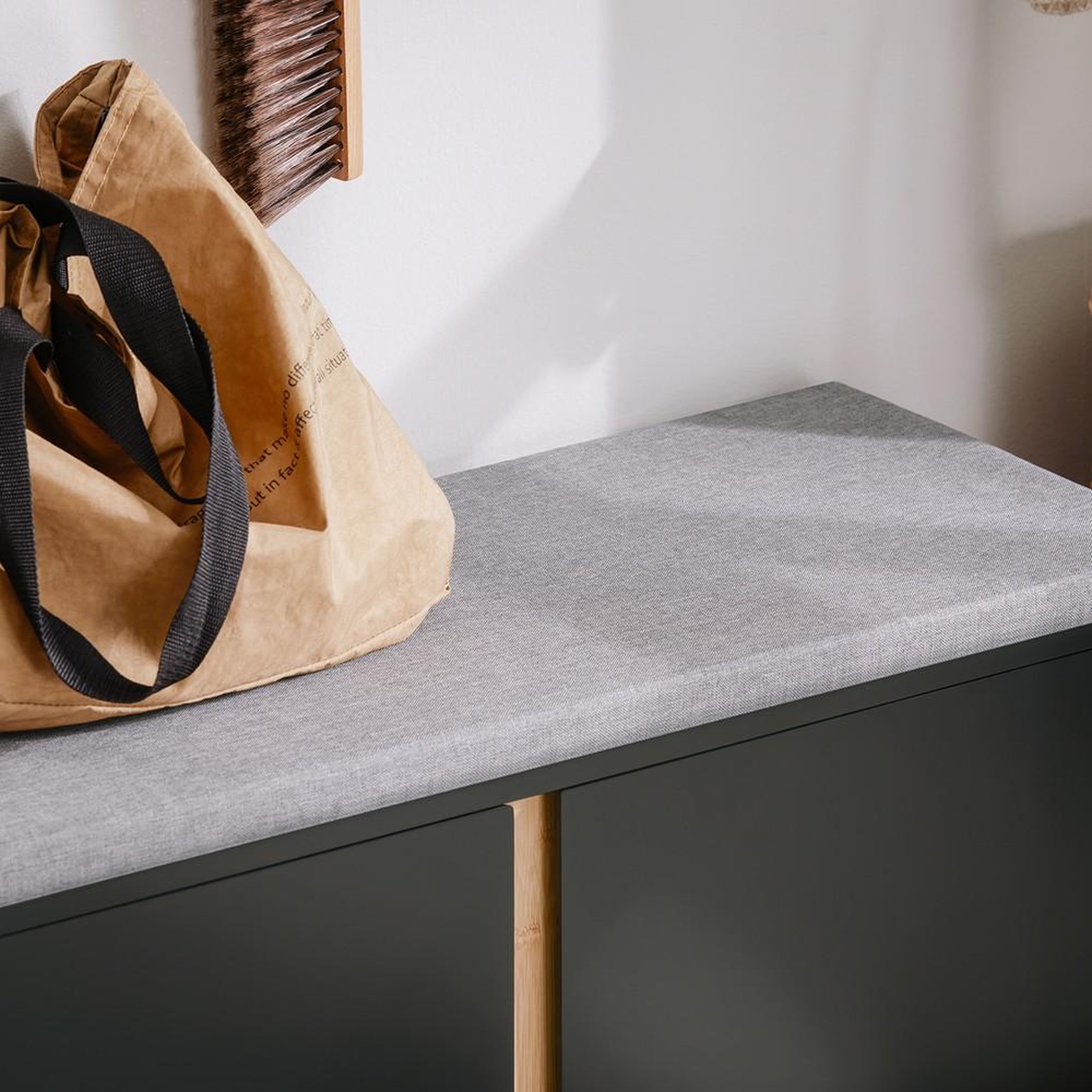 Voir la diapositive 4 : SOBUY SoBuy - Banc de rangement à chaussures avec deux portes - Nordique - FSR117