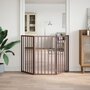 Voir la diapositive 3 : VIDAXL Barriere pour chien pliable 3 panneaux 150 cm bois de peuplier