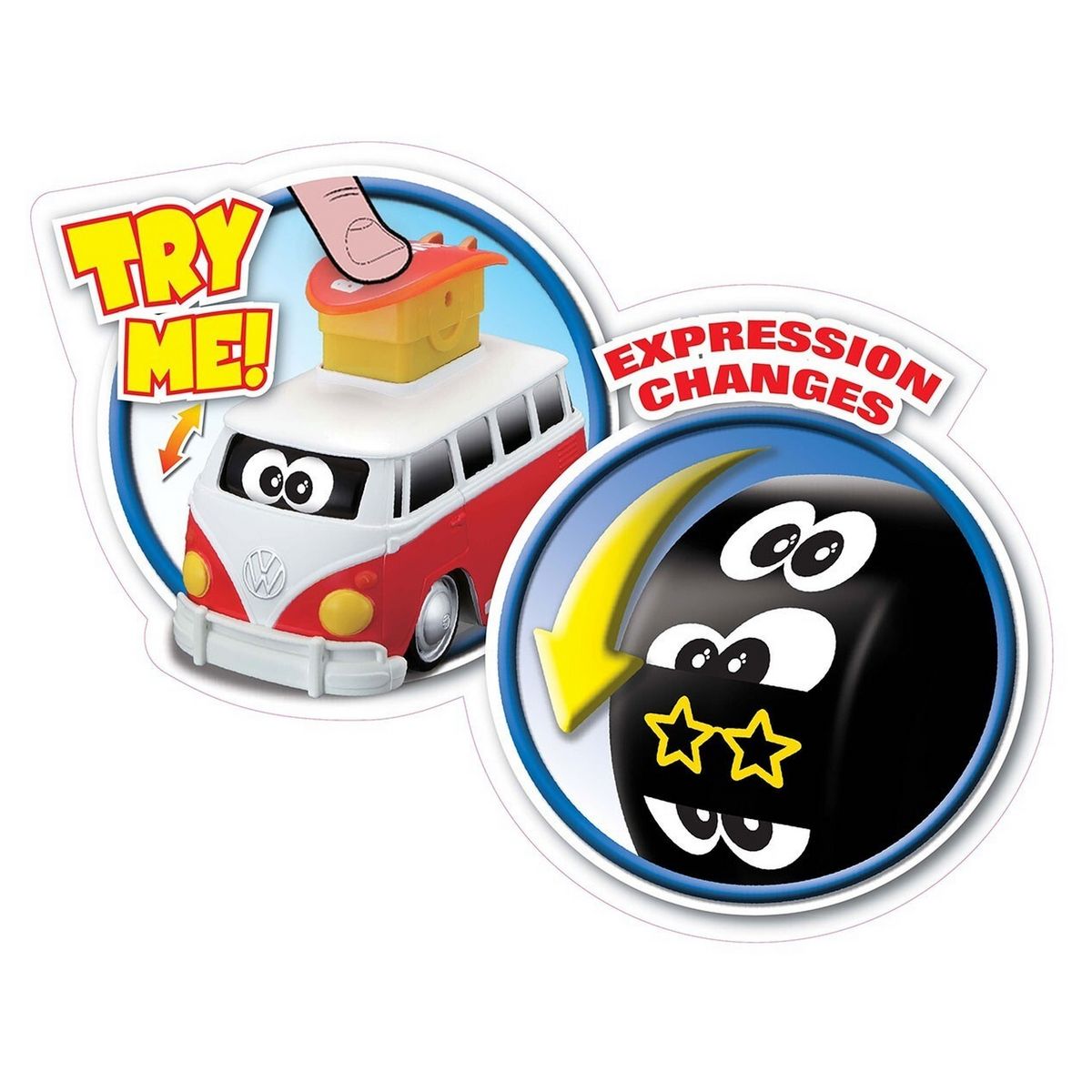 BURAGO Van combi samba surf à friction Volkswagen