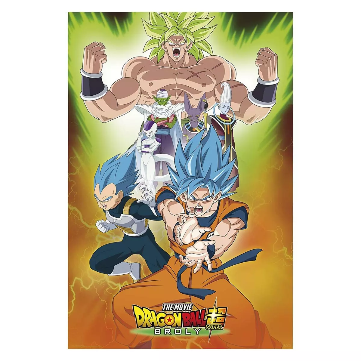 Poster Groupe Dragon Ball Super Broly
