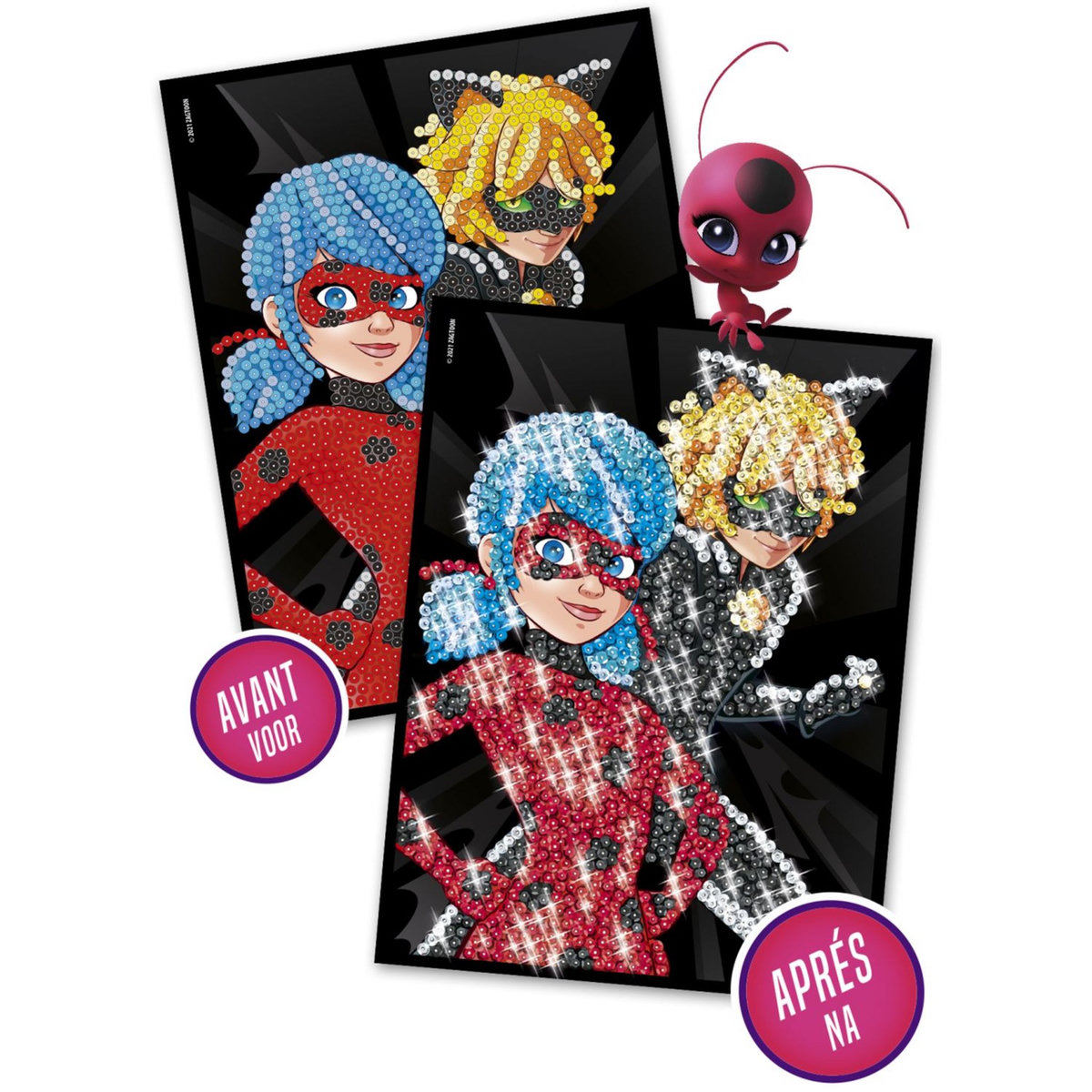 LANSAY Jeu Mille et un Sequins Miraculous