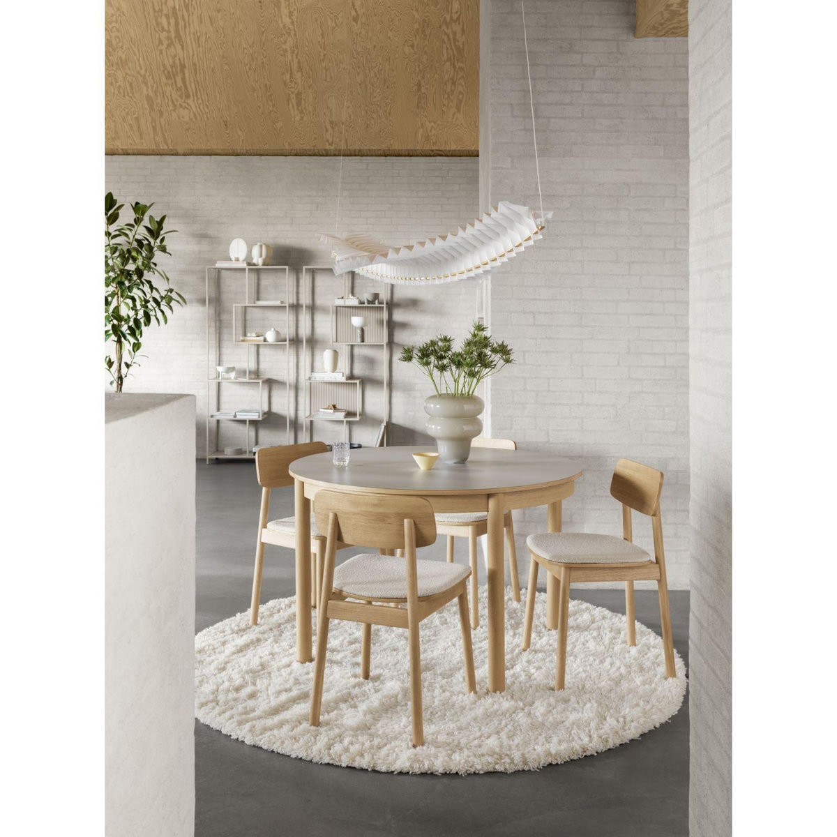 TOILINUX Bibliothèque 5 étagères avec base en acier FERRO - Gris