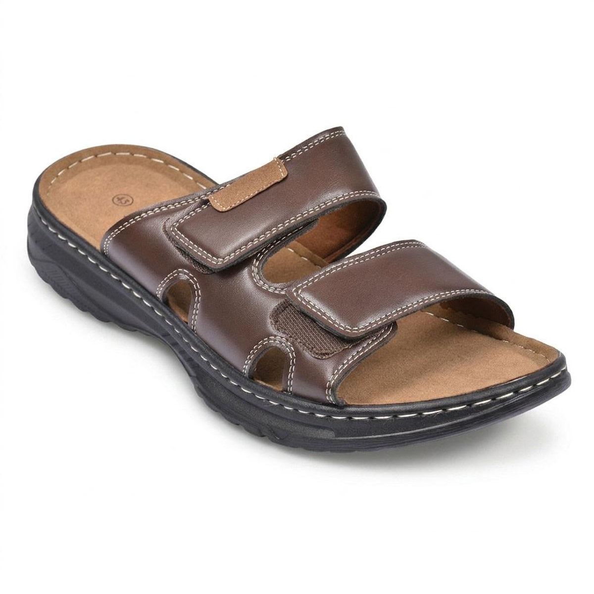 OZABI OZABI Sandales Homme Confort Double Scratch Antidérapantes Été
