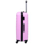 Voir la diapositive 3 : VIDAXL Valise rigide Rose ABS