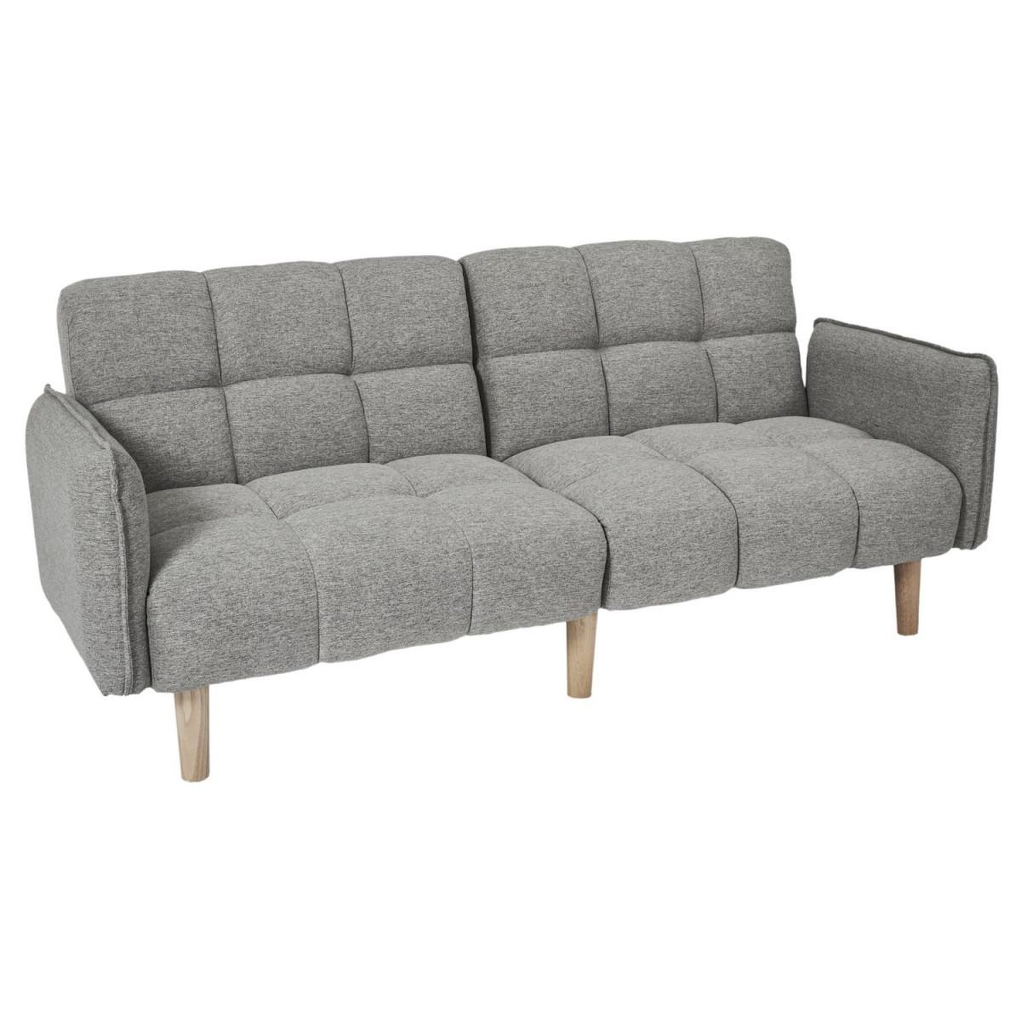 The Home Deco Factory Canapé convertible  dream  195cm gris