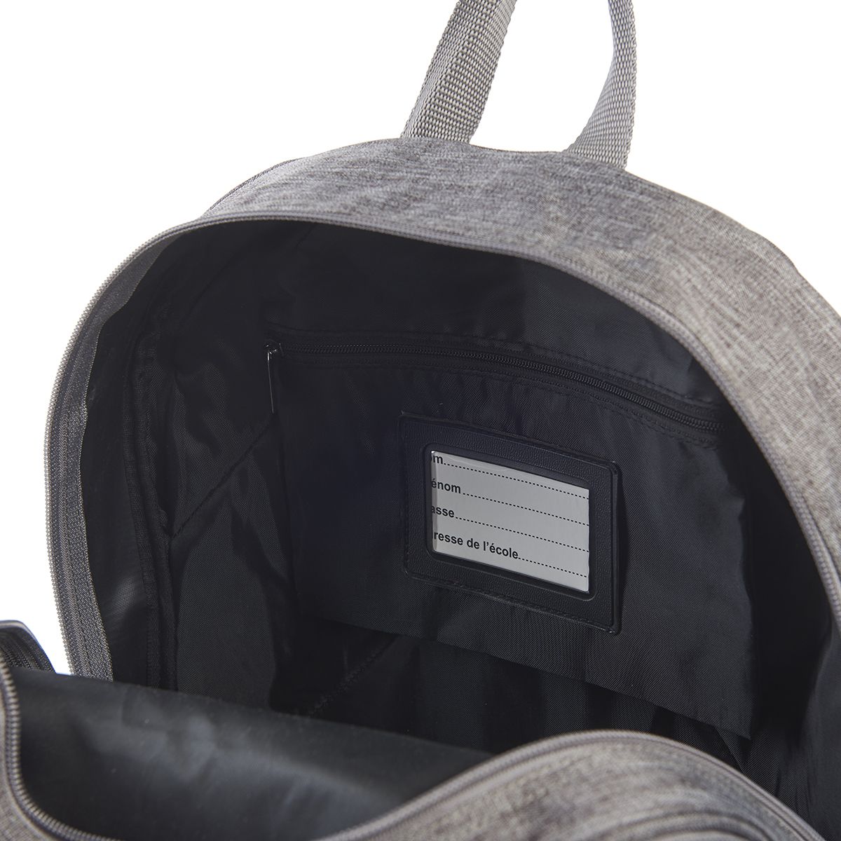 OXFORD Sac à dos 2 compartiments grise