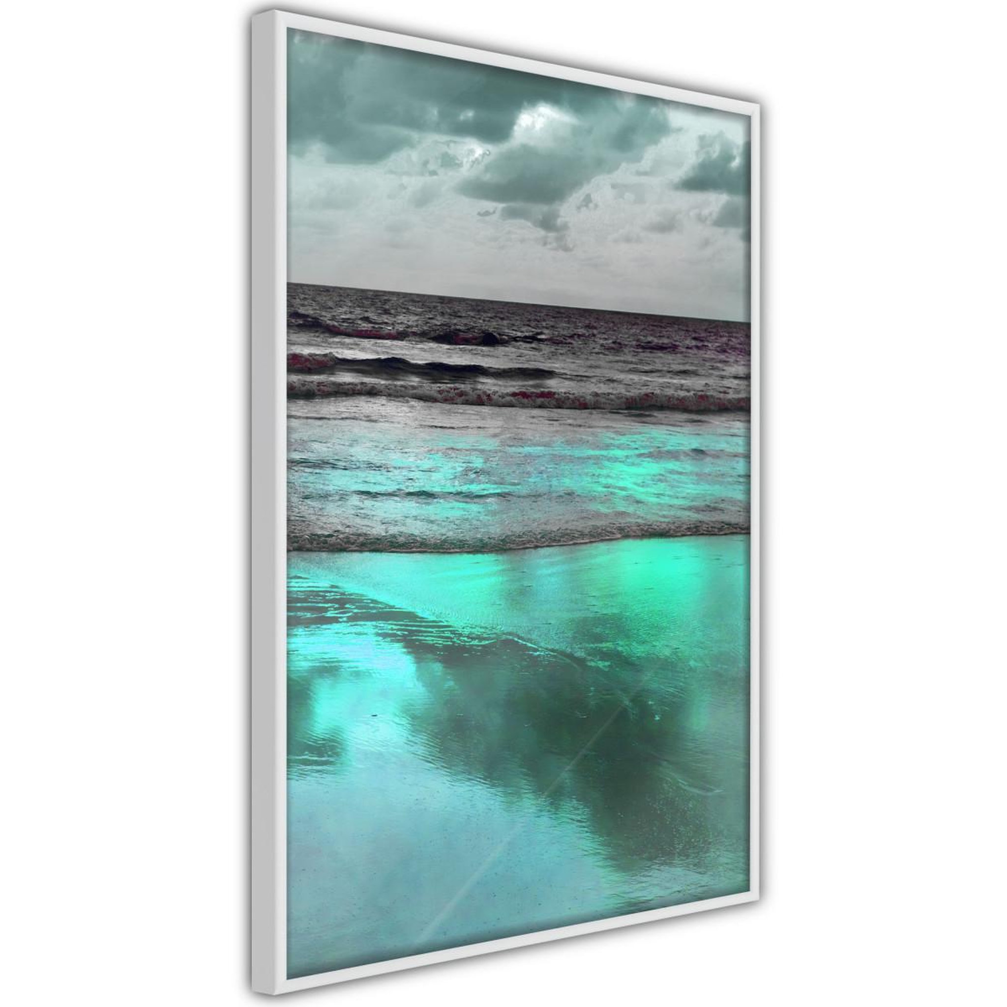 Paris Prix Affiche murale encadrée  iridescent sea