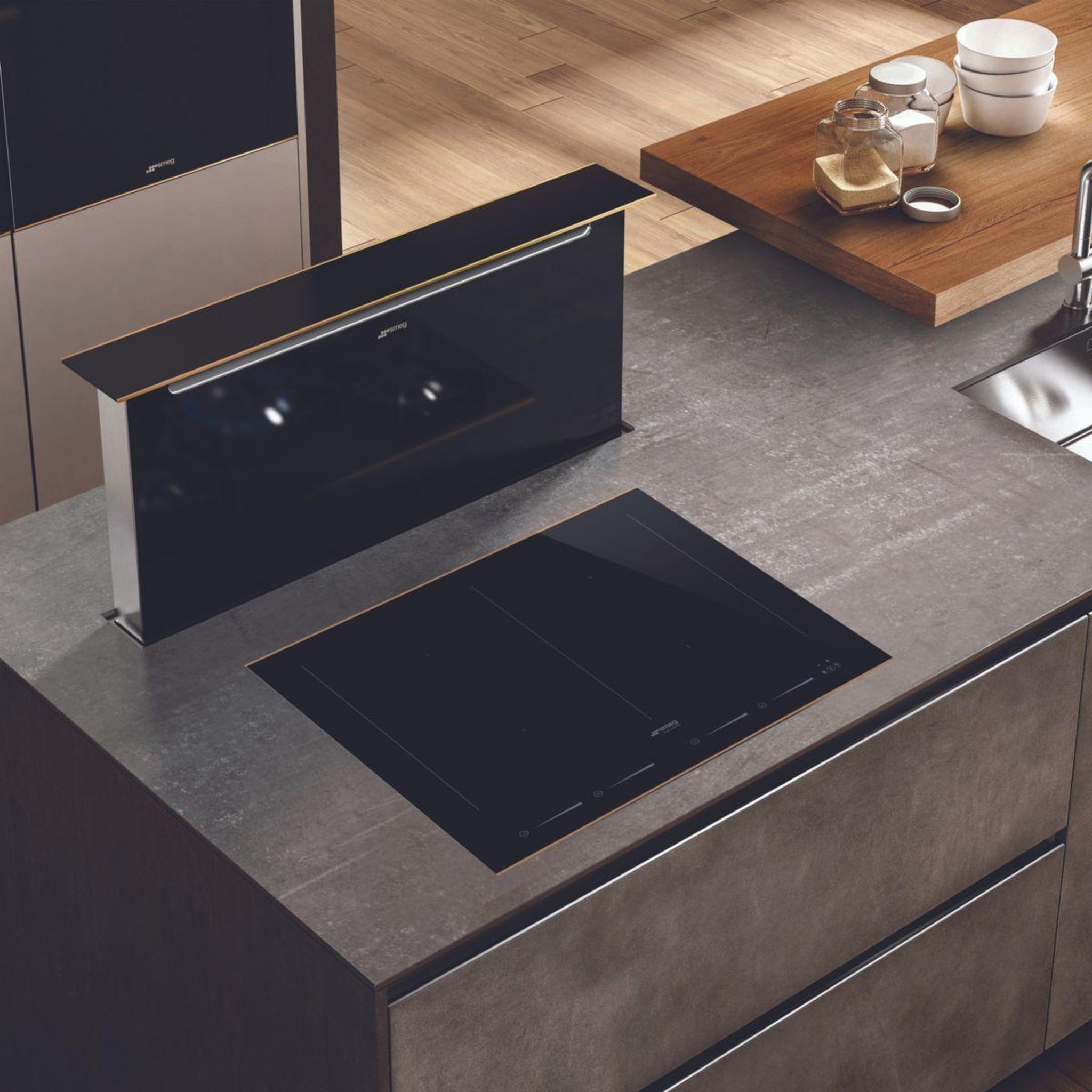 Voir la diapositive 3 : SMEG Plaque induction SIM6644R
