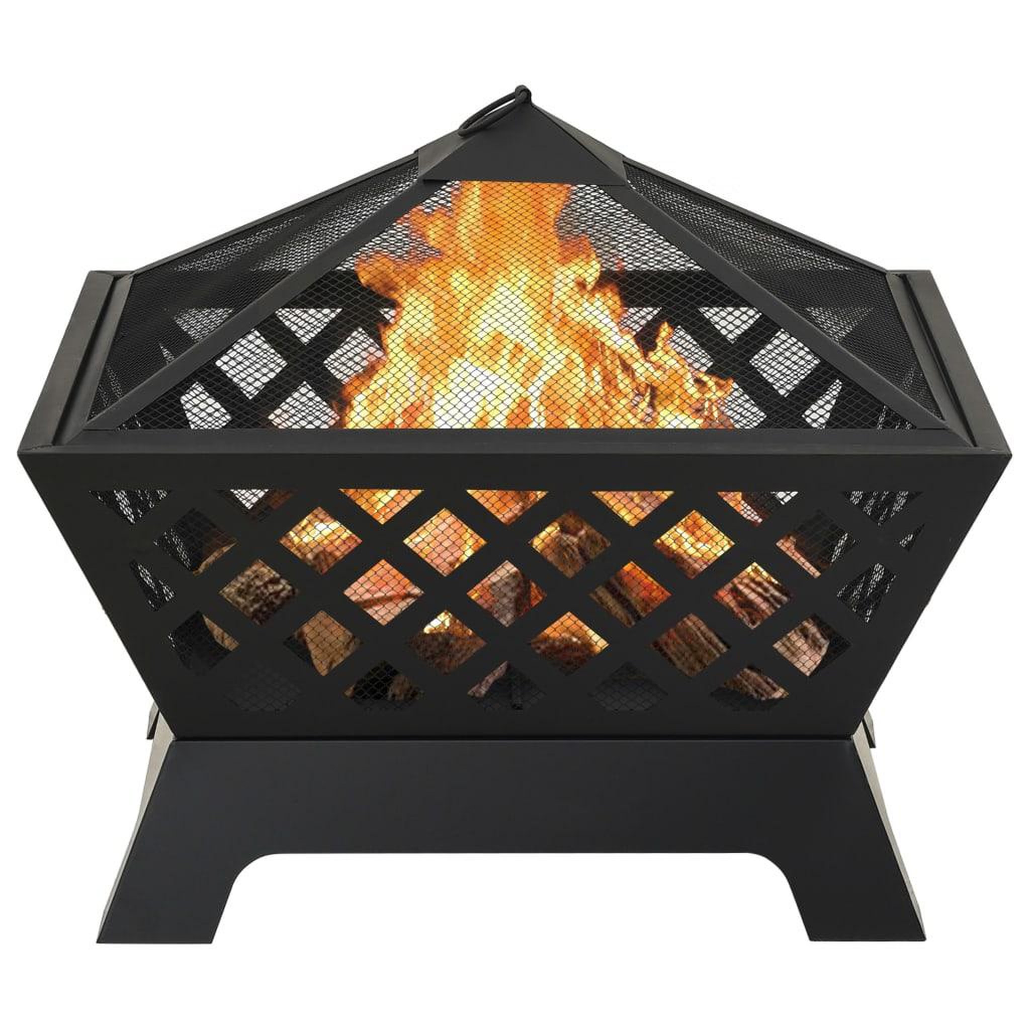 Voir la diapositive 3 : VIDAXL Foyer avec tisonnier 64 cm XXL Acier