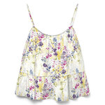 Vero Moda Débardeur Imprimé Blanc Femme Vero Moda Vmdicthe Singlet. Coloris disponibles : Blanc