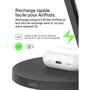 Voir la diapositive 5 : Belkin Chargeur induction 15W Boost Charge Pro 3en1 Qi2 Noir
