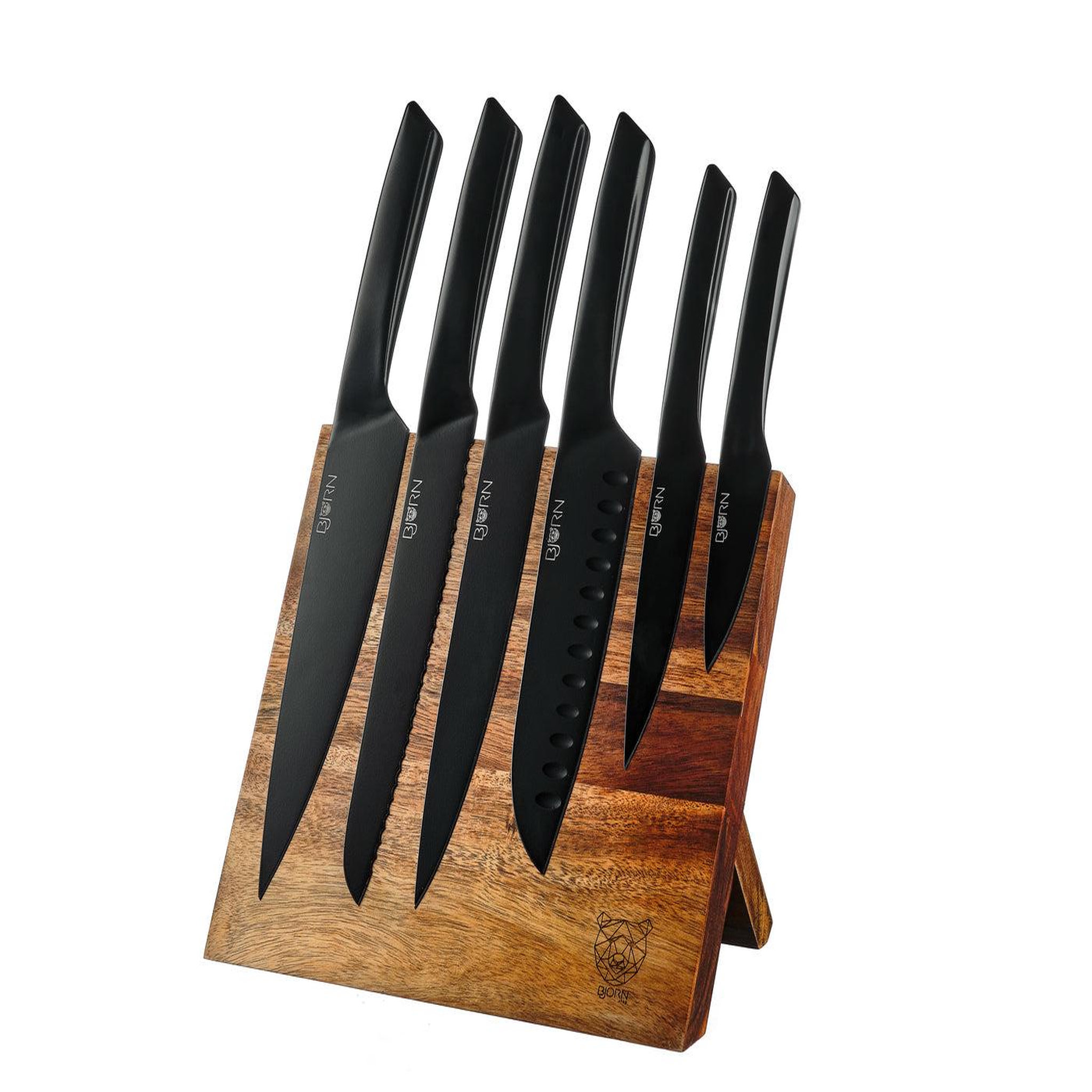 BJORN Bloc couteaux de cuisine jensen vantaa - 7 pièces