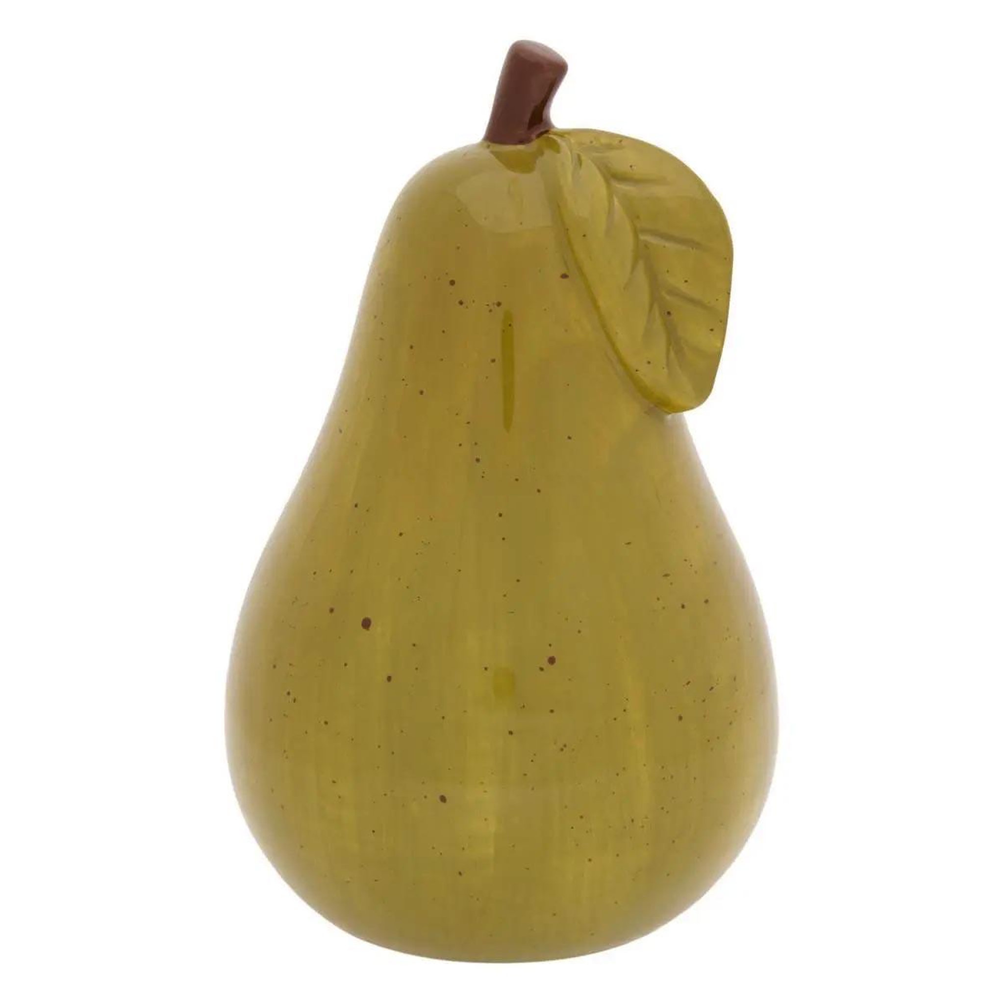 ATMOSPHERA Poire décorative  nirina  15cm vert