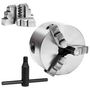 Voir la diapositive 2 : VIDAXL Mandrin de tour auto-centrant a 3 machoires 100 mm Acier