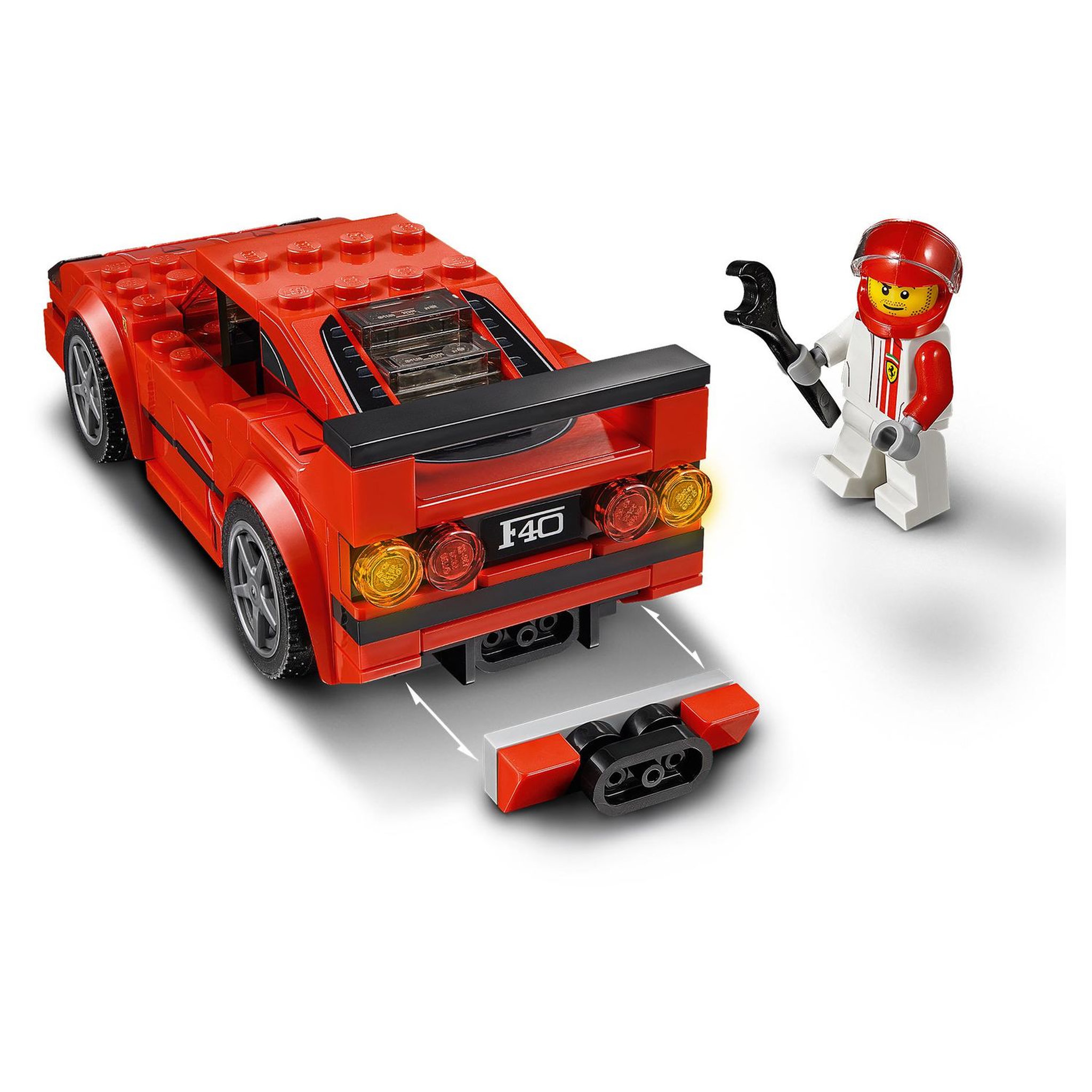 Voir la diapositive 5 : LEGO Speed Champions 75890 - Ferrari F40 Competizione