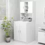 VIDAXL Meuble pour machine a laver Blanc 70,5x25,5x90 cm